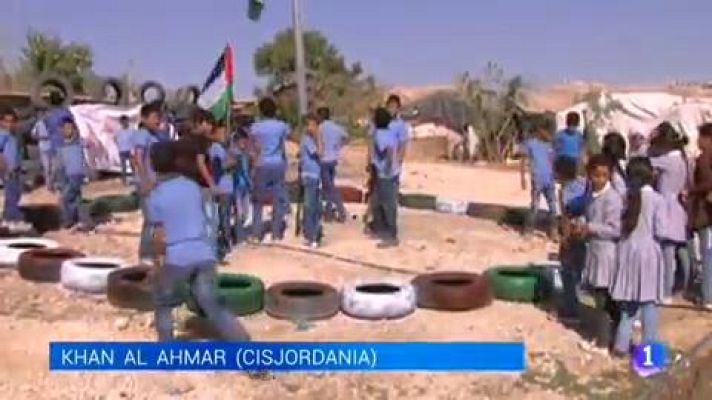 Telediario 1 - Termina el plazo dado por Israel a grupos de beduinos que viven al este de Jerusalén