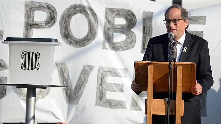 Los desayunos - Torra insta a los CDR a seguir "presionando" y califica el 1-O como "el día de la victoria"