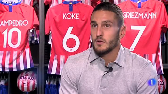 Telediario 1 - Koke: "El VAR tiene cosas a mejorar"