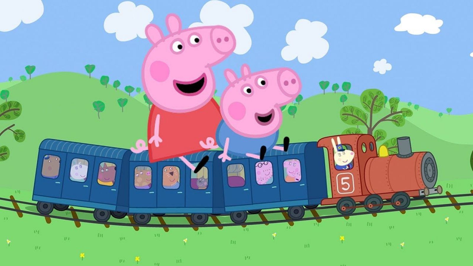 Peppa Pig - Un largo viaje en tren - RTVE.es - Peppa Pig | Ver