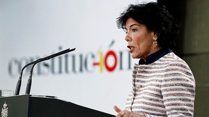 Telediario 1 - El Gobierno responde a Torra que "no acepta ultimatums"