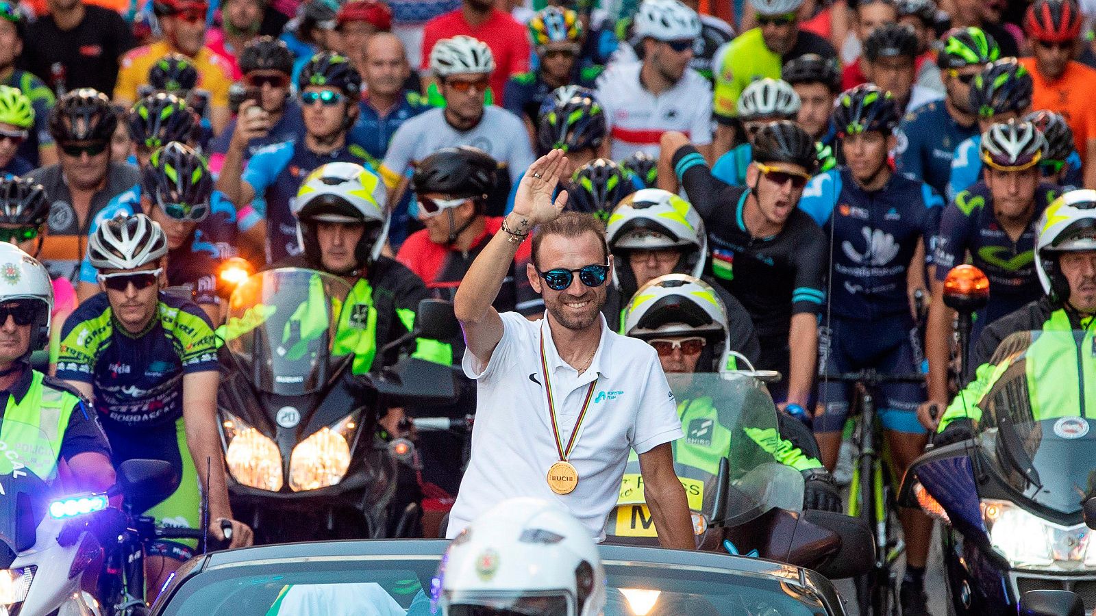 Murcia homenajea a Valverde