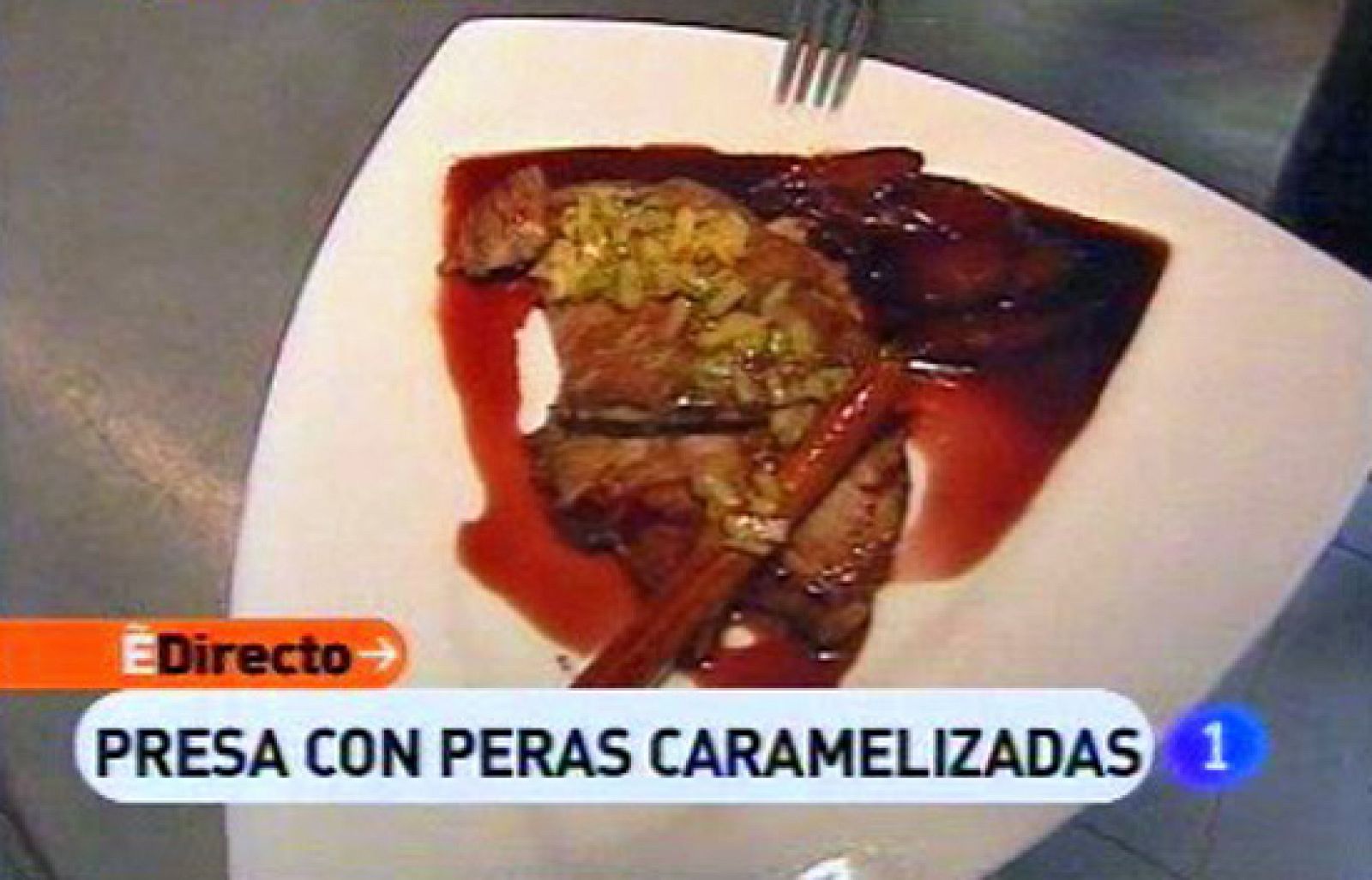 España Directo - Presa con peras caramelizadas - RTVE Cocina | Ver
