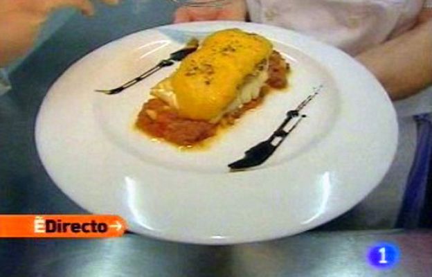 RTVE Cocina - Bacalao gratinado con tomate con...