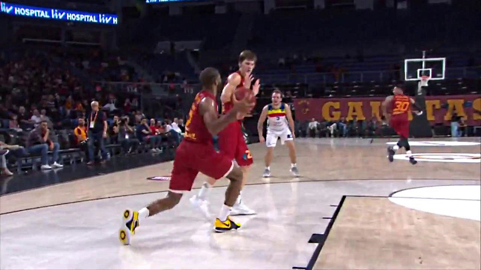 Baloncesto - Eurocup 1ª jornada Galatasaray Istanbul - Morabanc Andorra - ver ahora