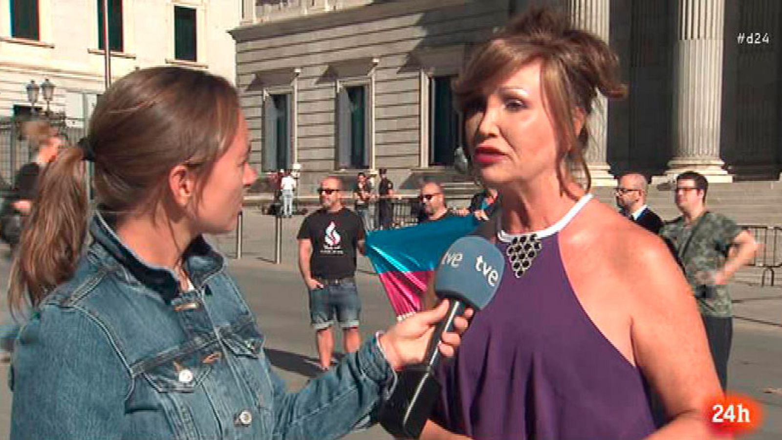 Huelga de hambre para impulsar la 'Ley Trans' - Informativo 24h | Ver