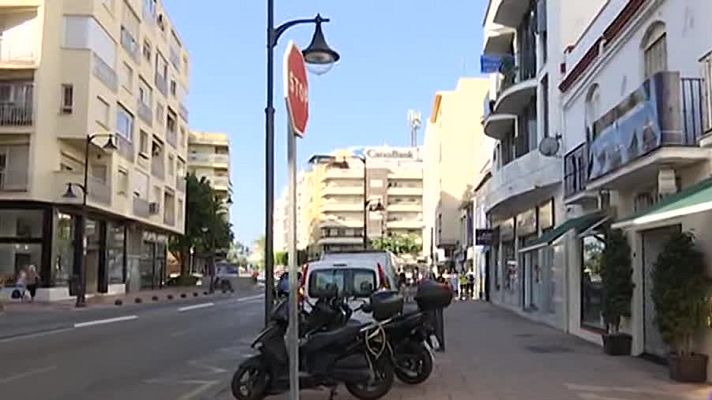 Telediario 1 - Investigan un tiroteo en Estepona