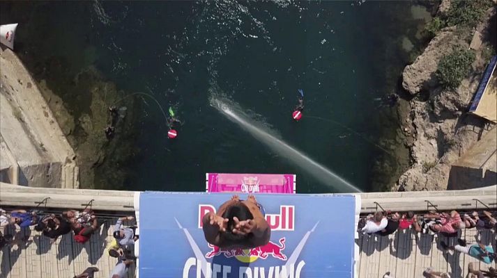 Otros deportes - Saltos de acantilados - Red Bull Cliff Diving World Series 2018 Prueba Mostar