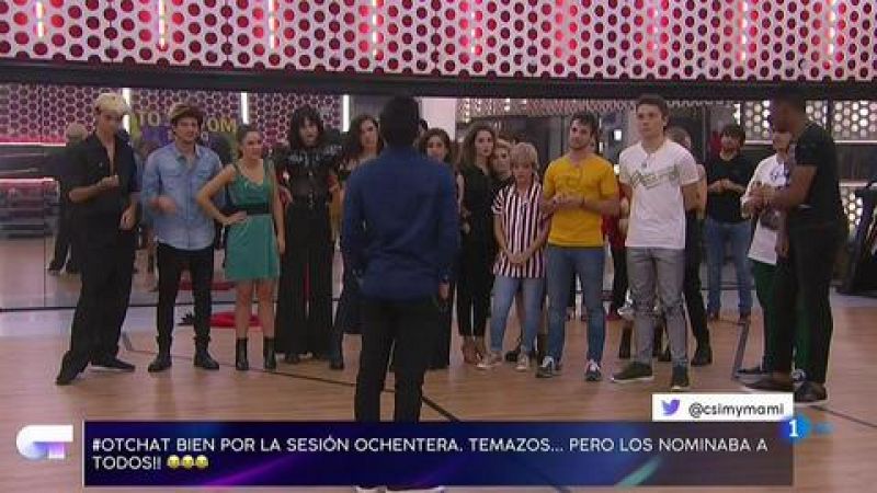 Chat OT 2018 - Alfonso se despide de la Academia