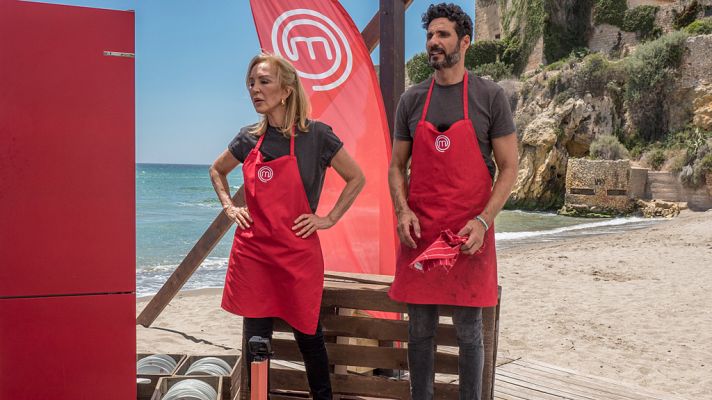 MasterChef Celebrity - Los jueces ponen orden en el caótico cocina de exteriores