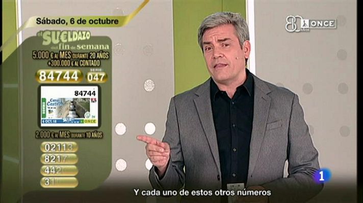 Sorteos ONCE - Sorteo ONCE - 06/10/18