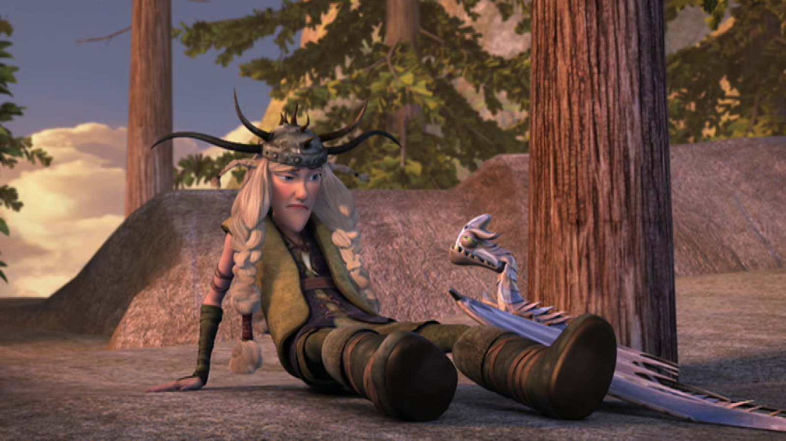 Una brusca transición - Dragones: Hacia nuevos confines | Ver