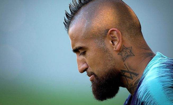 Telediario 1 - Arturo Vidal: "¿Cómo voy a estar contento si no juego?"