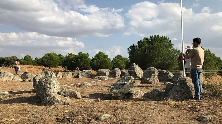 Telediario 1 - Hallan un pequeño Stonehenge en la provincia de Toledo
