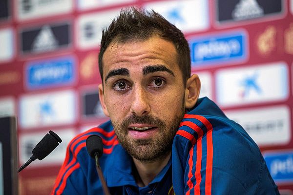 Telediario 1 - Alcácer: "Luis Enrique es muy directo"