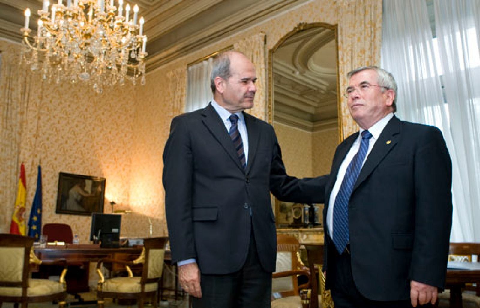 Manuel Chaves asegura que el nuevo sistema de financiación autonómica está a punto de cerrarse | Ver