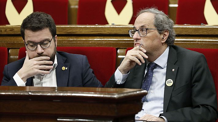 Telediario 1 - El soberanismo reconoce su debilidad