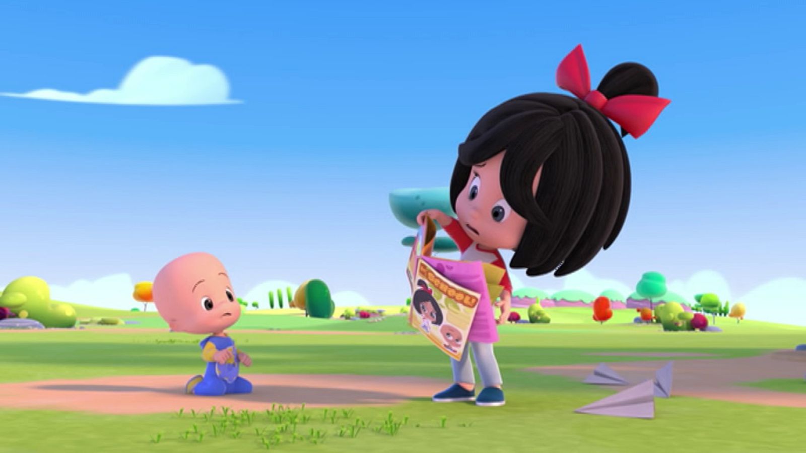 Cleo & Cuquin - Avioncitos de papel - RTVE.es - Cleo & Cuquin | Ver