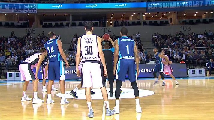 Baloncesto en RTVE - Eurocup 2ª jornada: Turk Telekom Ankara - Valencia Basket