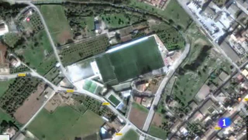 La riada asola el campo del Club Deportivo Cardassá | Ver