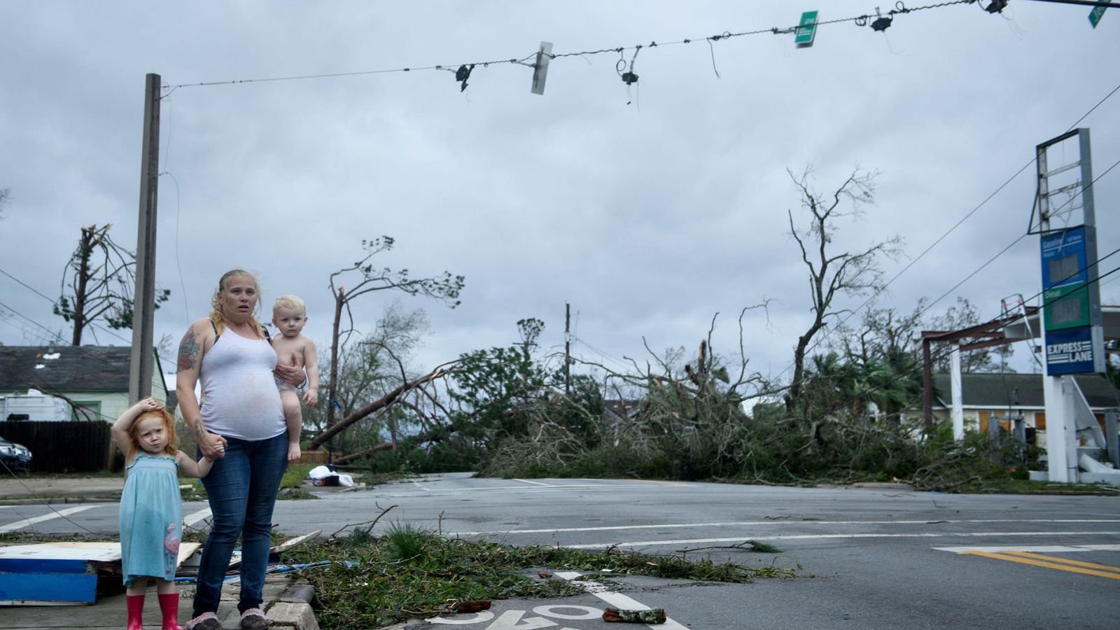 Primera víctima mortal por el potente huracán Michael en Florida