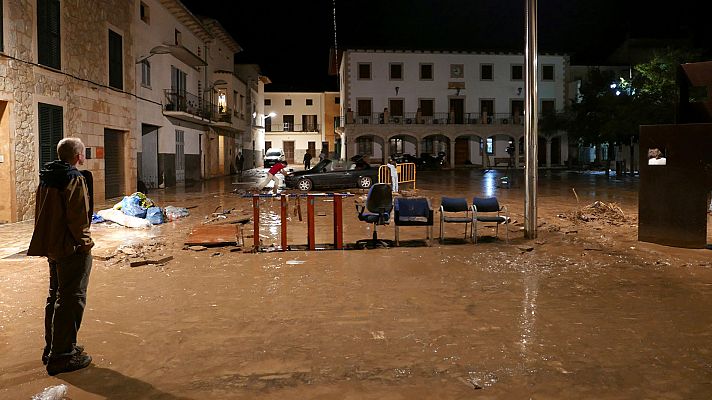 Telediario 1 - Sigue la búsqueda del menor desaparecido en Mallorca
