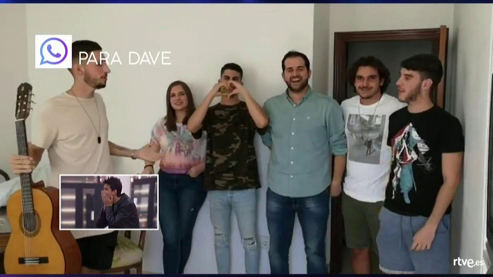 Chat OT 2018 - Dave, sorprendido por amigos y familiares