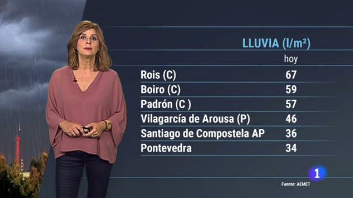 Telexornal - Galicia - El tiempo en Galicia - 11/10/18