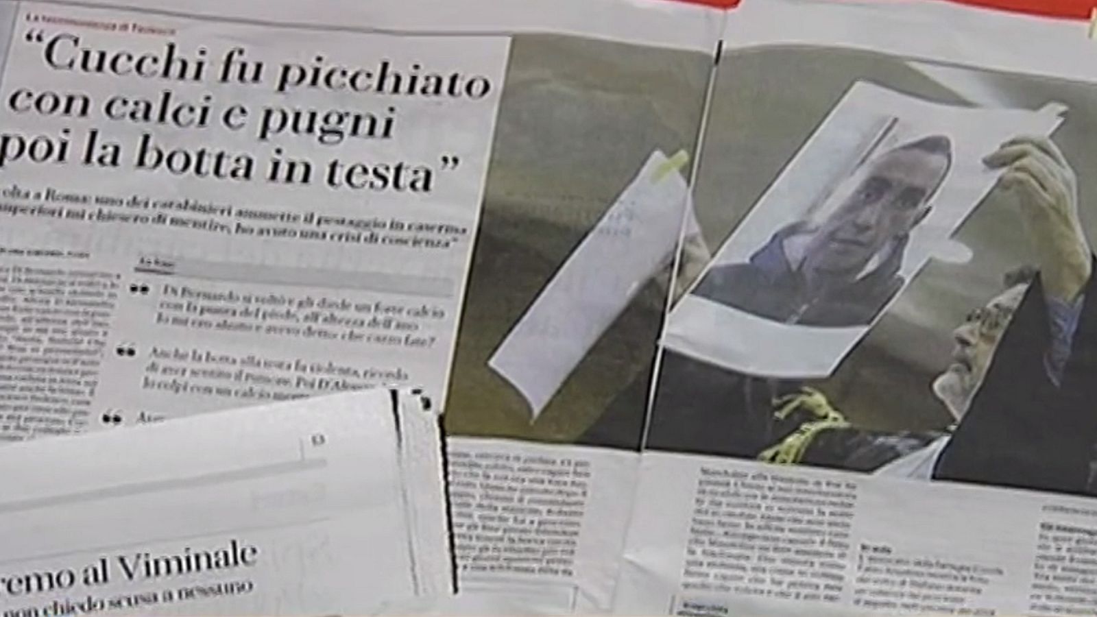 Un carabinero confiesa que el joven detenido Stefano Cucchi sufrió palizas antes de morir