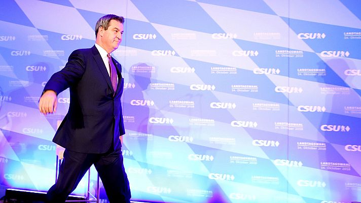 Telediario 1 - La CSU gana en Baviera pero no logra mayoría absoluta