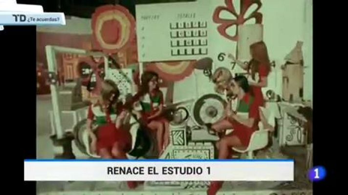 Telediario 1 - El estudio 1, el plató de las grandes producciones