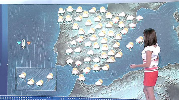  - Lluvias persistentes en Aragón, Cataluña, Baleares
