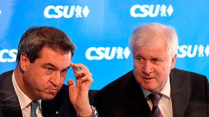 Telediario 1 - La Unión Socialcristiana ha logrado el 37,3% de los votos, su peor resultado desde 1950