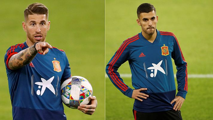 Telediario 1 - Dani Ceballos y Sergio Ramos vuelven a Sevilla
