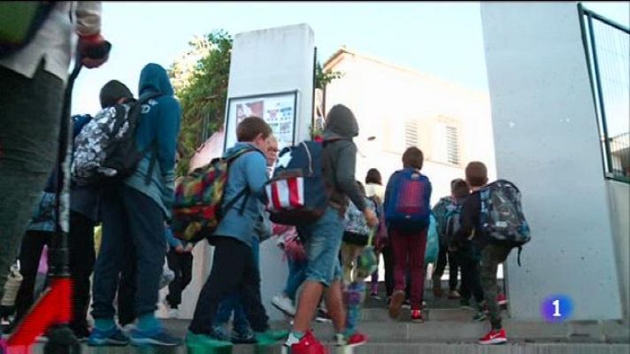Informatiu Balear - Tornada a l'escola després del temporal