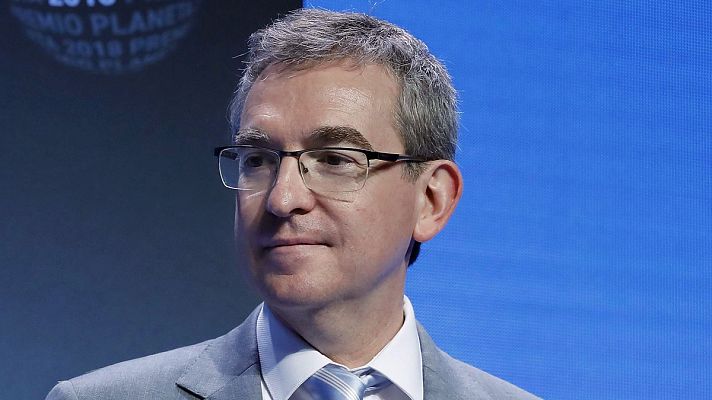 Telediario 1 - Santiago Posteguillo: "Ganar el Planeta era una fantasía"