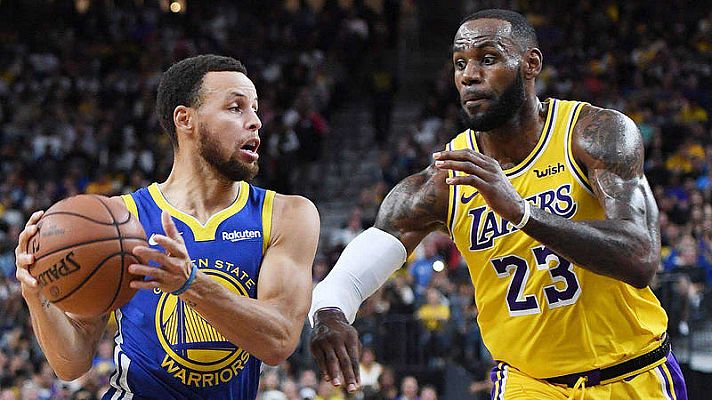 Telediario 1 - Comienza la NBA: James contra los Warriors