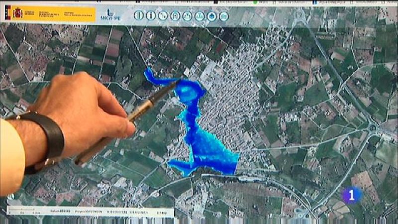 A Palma 1.300 persones viuen en zones amb alt risc d'inundació