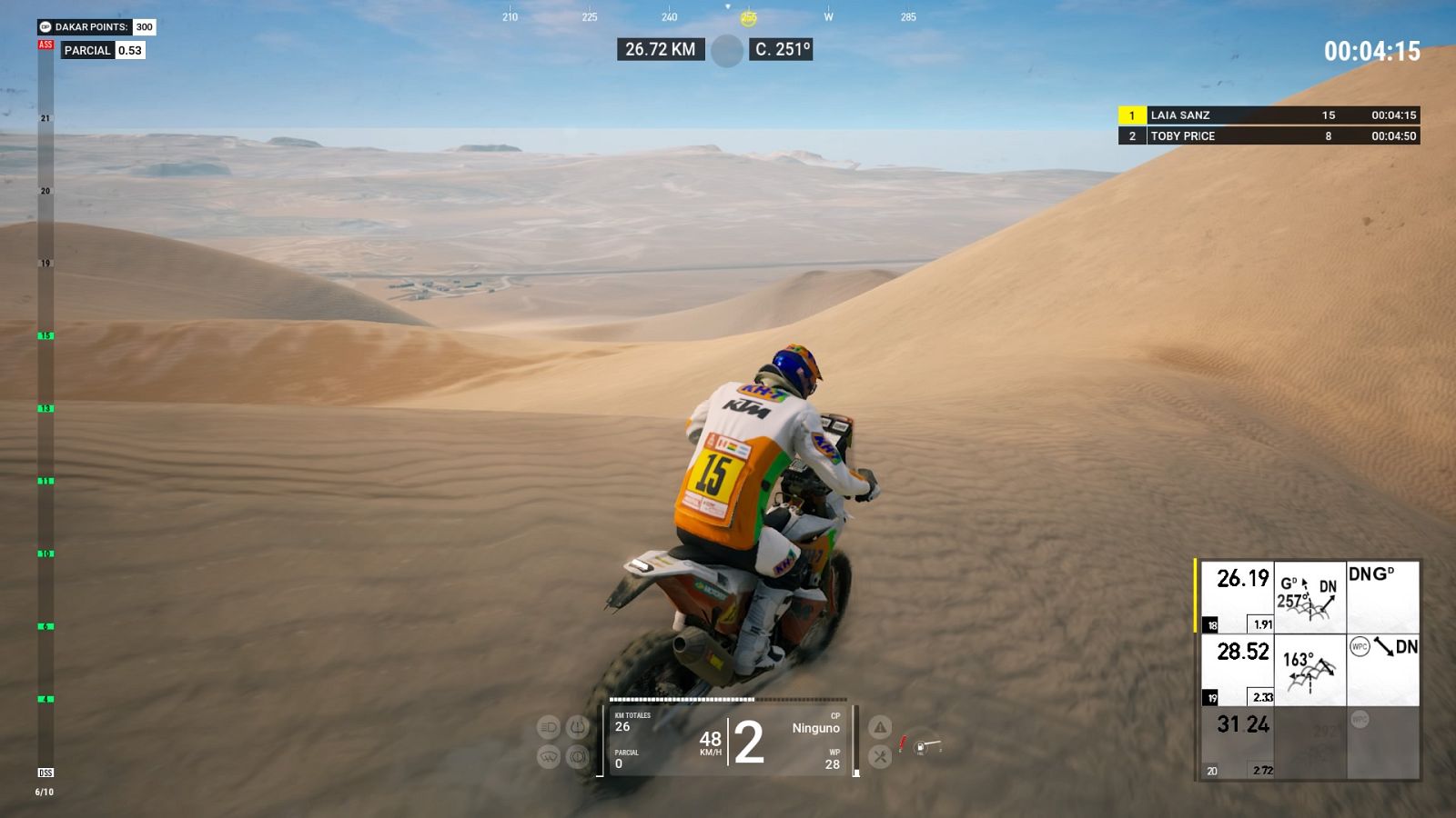 La primera etapa, a bordo de la KTM de Laia Sanz - Ciencia y tecnología en Rtve.es | Ver