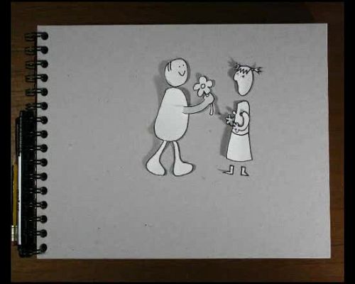 Miradas 2 - Ráfaga 319 - De papel