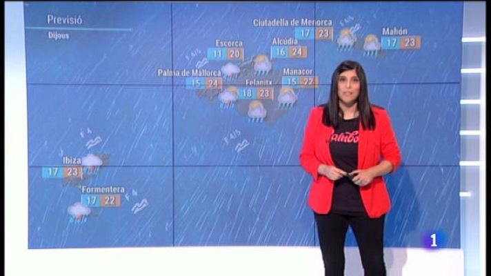 Informatiu Balear - El temps a les Illes Balears - 17/10/18
