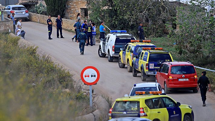 Telediario 1 - Encuentran el cadáver del niño desaparecido por las inundaciones de Mallorca en una zona próxima al torrente