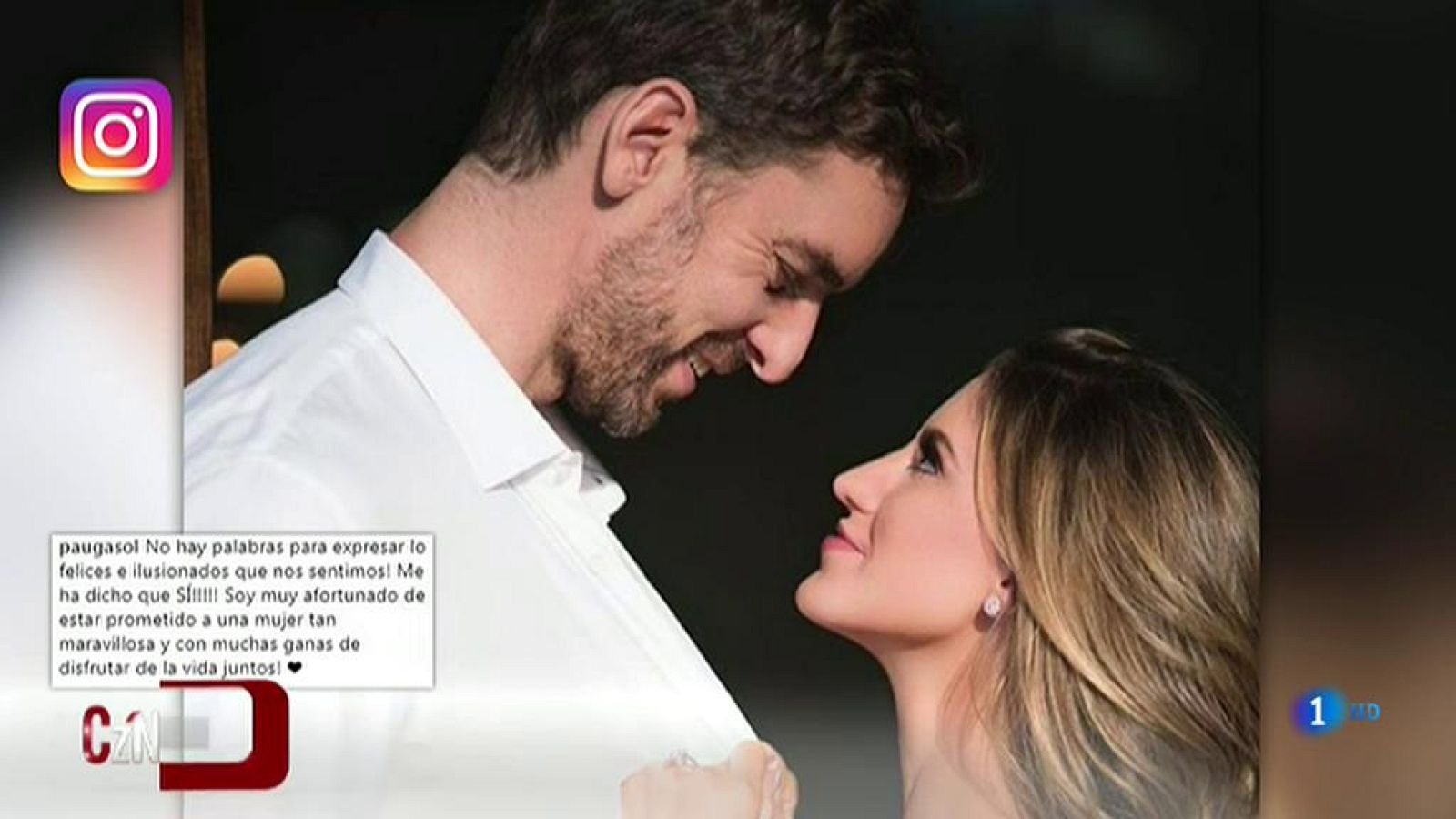 Corazón - Pau Gasol anuncia su matrimonio con Catherine McDonnell