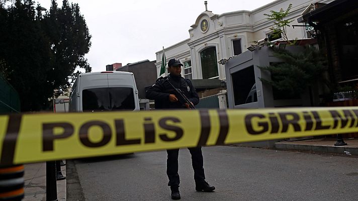 Telediario Internacional - Turquía registra la residencia del cónsul saudí