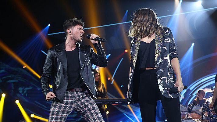 OT 2018 - Carlos y Sabela cantan "Estrella polar"