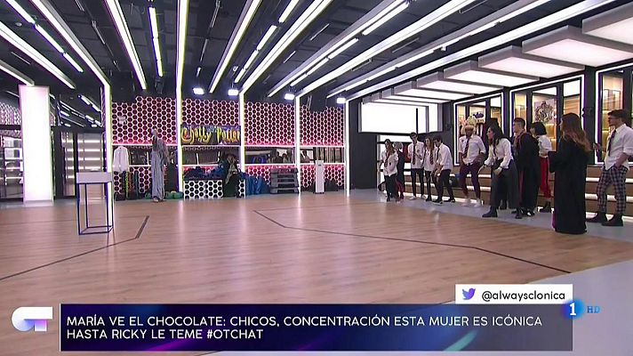 OT 2018 - Noemí y Ricky sorprenden con un juego a los concursantes