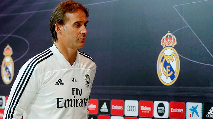 Telediario 1 - Lopetegui se siente respaldado por el Madrid