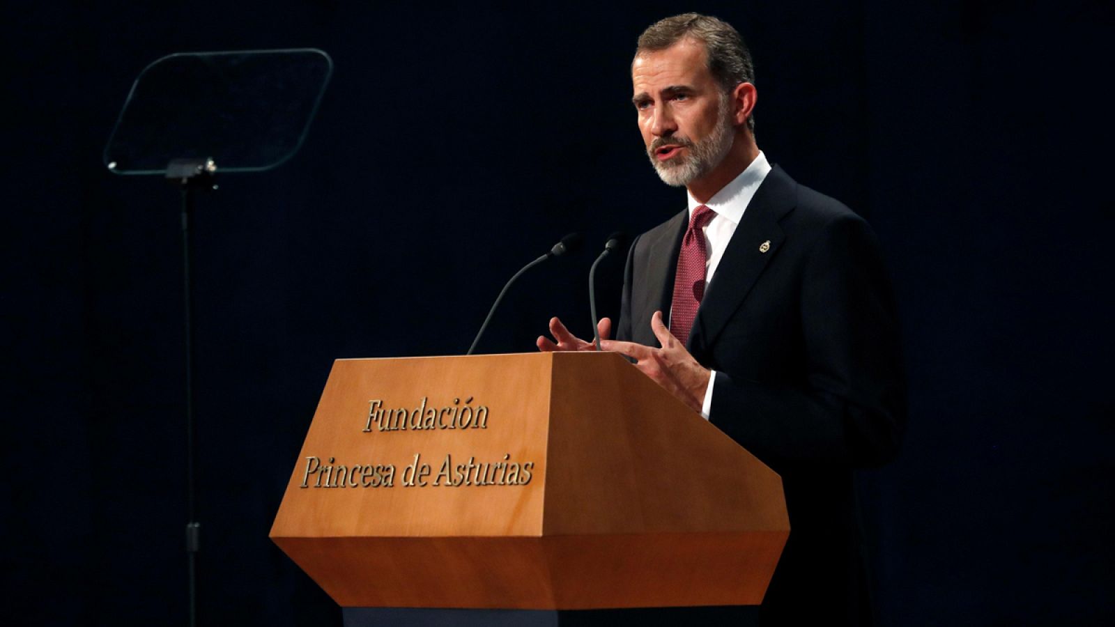 Discurso del rey en los premios Princesa de Asturias 2018: "Democracia y libertad es lo que significa nuestra Constitución"