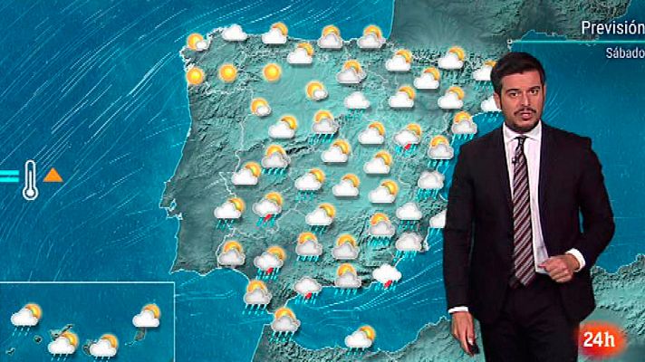 El tiempo - Fuertes lluvias en el sur y este peninsular