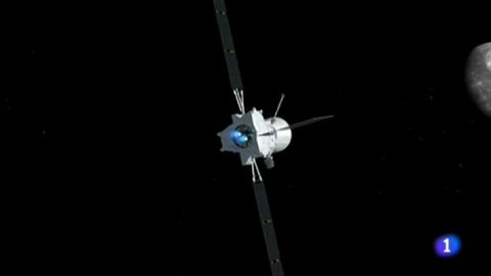 Telediario 1 - BepiColombo recorrerá 9.000 millones de kilómetros